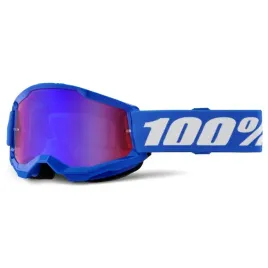gogle-100-procent-strata-2-blue-mirror-red-blue-lens-niebieskie