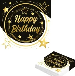 serwetek-serwetka-urodzinowa-16-x-16-cm-happy-birthday-bialy-zloty-czarny