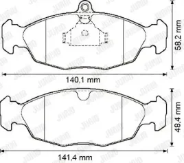 klocki-ham-prz-opel-astra-91-97