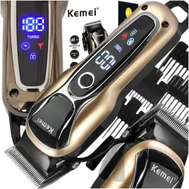 bezprzewodowa-maszynka-do-strzyzenia-wlosow-kemei-km-1990-barber-usb-lcd