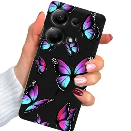 etui-do-xiaomi-redmi-note-13-pro-4g-obudowa-matowe-motyle-motylki-butterfly