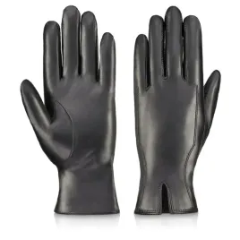 betlewski-skorzane-damskie-rekawiczki-modne-na-zime-futrzana-podszewka