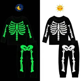pizama-dziecieca-halloween-szkielety-czarny-104-99-104-cm