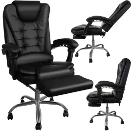 fotel-biurowy-obrotowe-krzeslo-rozkladane-podnozek