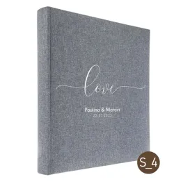 album-tradycyjny-100-stron-ecru-linen-grey-personalizacja-slubna