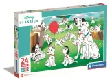 puzzle-24-elementy-maxi-disney-animals-101-dalmatynczykow