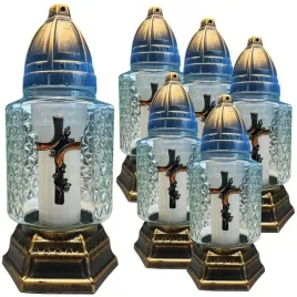 znicz-lampion-krzyz-opleciony-roza-srebrny-zloty-6-sztuk