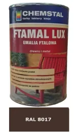 chemstal-ftamal-lux-emalia-ftalowa-brazowy-ral-8017-1l