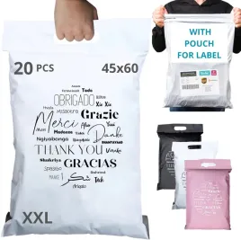 20-kopert-wysylkowych-z-kieszonka-na-etykiete-6045-cm-wodoodporne