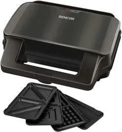opiekacz-toster-do-kanapek-tostow-panini-gofrow-sencor-4w1-900-w-czarny