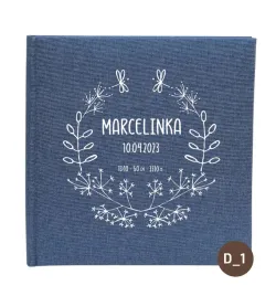album-40-stron-na-zdjecia-dziecka-personalizowany-metryczka-prezent