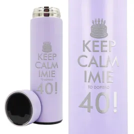 kubek-termiczny-fioletowy-na-prezent-urodziny-keep-calm-imie-to-dopiero-40