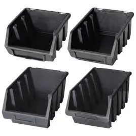 pojemnik-magazynowy-zestaw-4-sztuki-kuweta-ergobox-czarny-rozmiar-xs-s-m-l