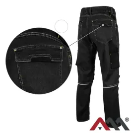 spodnie-robocze-jeans-stretch-jeansowe-slimowane-bhp-elastyczne-wygodne