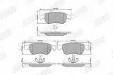 klocki-ham-prz-dacia-duster-15dci-10-stan-nowy
