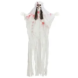 szkieletowa-panna-mloda-zakrwawiona-krew-led-ledowe-halloween-dekoracja