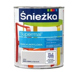sniezka-supermal-emalia-akrylowa-szary-jasny-a302-polpolysk-08l