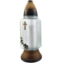 szklany-znicz-krzyzem-i-lilia-kwadratowy-lampion-z-wkladem-zloty-6szt