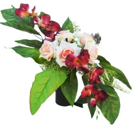 bukiet-sztuczne-kwiaty-na-wszystkich-swietych