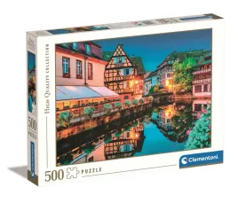 puzzle-500-elementow-clementoni-strasbourg-old-town-stare-miasto