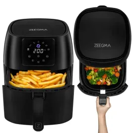 frytkownica-beztluszczowa-air-fryer-zeegma-1400w-45l-programy-timer-czarna