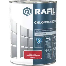 rafil-emalia-chlorokauczukowa-czerwony-drogowy-ral3020-polysk-5l