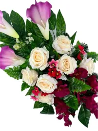 wiazanka-stroik-kompozycja-na-grob-cmentarz-sztuczne-kwiaty