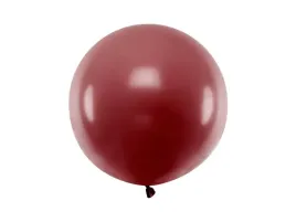 balon-okragly-60-cm-pastelowy-burgund-bordowy-pastel-bordo-1-szt