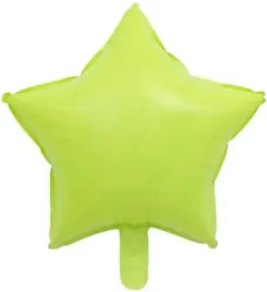 balon-foliowy-gwiazdka-jasnozielona-gwiazda-45-cm