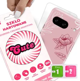 etui-do-google-pixel-8-obudowa-case-kwiatowe-flower-szklo-9h-modne-wzory