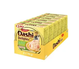 inaba-cat-dashi-delights-kurczak-tunczyk-i-malza-6-x-70g-przysmak-dla-kota