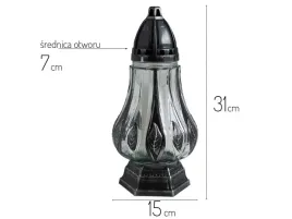 znicz-szklany-czarno-srebrny-flavia-sredni-31-cm-z-wkladem-36h-elegancki