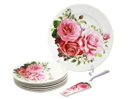eleganckie-talerze-deserowe-6szt-patera-z-lopatka-do-serwowania-komplet