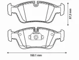 klocki-ham-prz-bmw-3-98-e46-stan-nowy