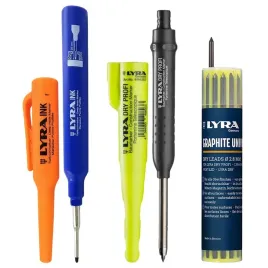 olowek-budowlany-niebieski-marker-wklady-do-olowka-grafit-2b-lyra