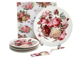 eleganckie-talerze-deserowe-6szt-patera-z-lopatka-do-serwowania-komplet