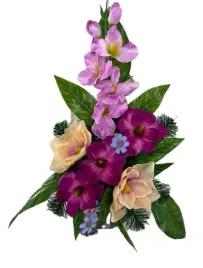 wiazanka-stroik-kompozycja-na-grob-cmentarz-sztuczne-kwiaty