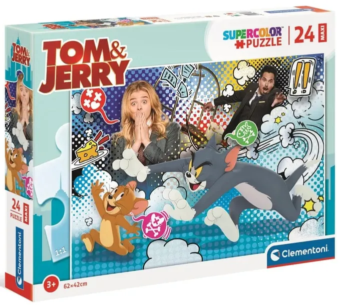 puzzle-24-el-maxi-tom-and-jerry-marka-clementoni