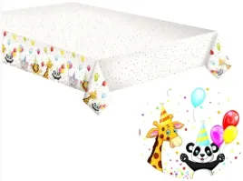 obrus-papierowy-zyrafa-panda-balony-urodziny-18m
