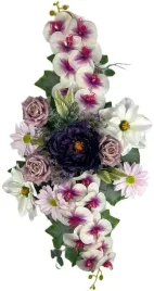 stroik-cmentarz-grob-kompozycja-wiazanka-sztuczne-kwiaty-bukiet