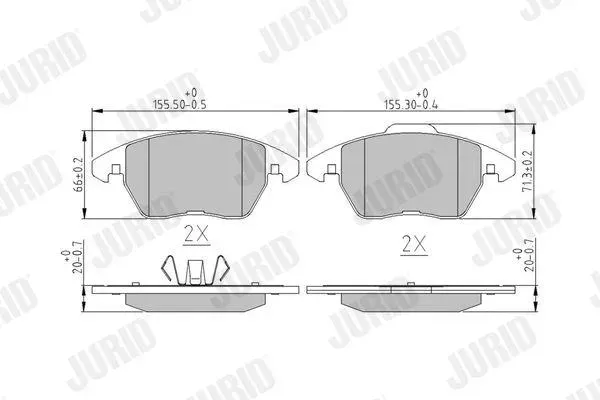 klocki-ham-prz-audi-a1-10-numer-katalogowy-oryginalu-audi-8x0698151-seat-8x0698151-skoda-8x0698151-vw-5c0698151a-vw-8x0698151