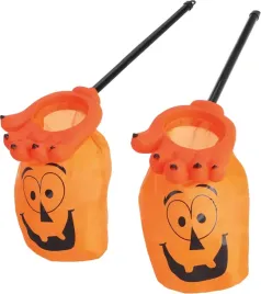 2x-smieszna-torba-na-cukierki-slodycze-lapka-dlon-halloween-dziecka-dynia