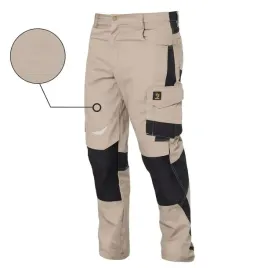 spodnie-robocze-meskie-monterskie-do-pasa-wzmacniane-odblaski-bhp-khaki