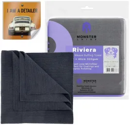 monster-shine-riviera-dark-grey-miekka-mikrofibra-do-auta-40x40-cm-320-gsm