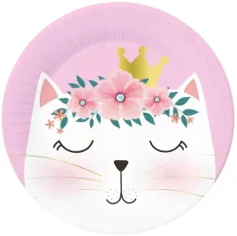 rozowe-talerzyki-papierowe-z-kotkiem-kotek-6-sztuk