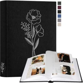 duzy-album-fotograficzny-na-zdjecia-rodzinne-lniany-scrapbooking-60-stron