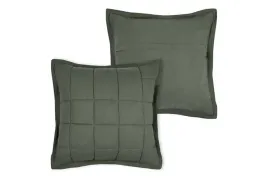 poduszka-dekoracyjna-ellie-45x45cm-khaki-pikowana-bawelna-zielona-jasiek