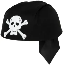 czarna-czapka-chusta-pirata-trupia-czaszka-piracka-czaszka-pirat-karnawal
