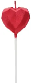 swieczka-serce-czerwone-urodziny-tort-diament-10cm