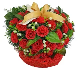 kwiaty-wiazanka-stroik-serce-na-grob-cmentarz-kompozycja-dekoracja-ozdoba